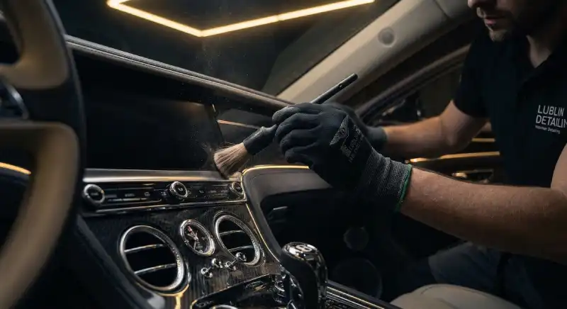 Czyszczenie i detailing wnętrza samochodu GDP Garage Lublin